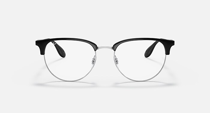 RB6396 OPTICS ポラライズド（偏光） メガネ シルバー と クリア (53