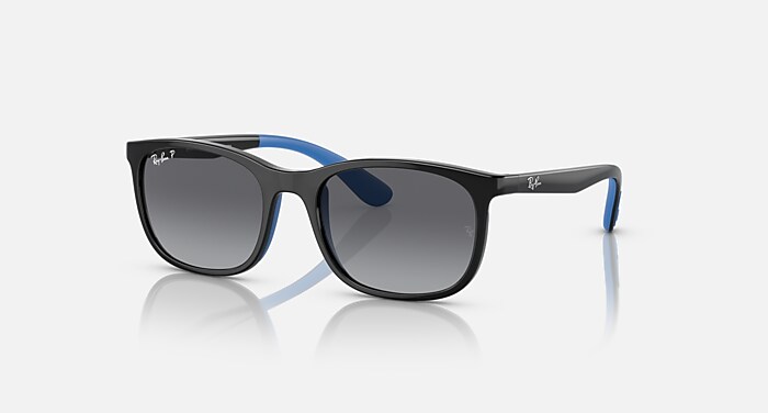 RB9064S KIDS Sunglasses in Transparent Blue and Light Grey