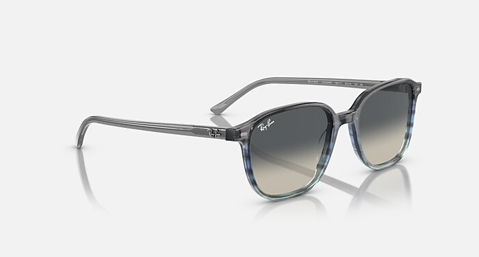 LEONARD Sunglasses in Striped Grey & Blue and Grey - RB2193F | Ray 