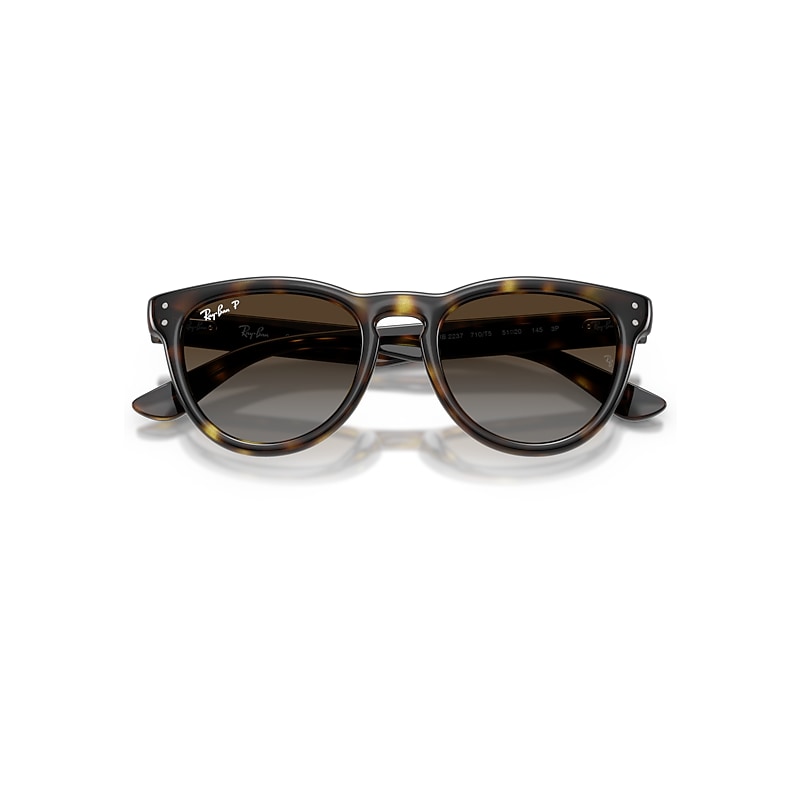 Ray-Ban RB2237 Polarized 710/T5 Men's Sunglasses Tortoiseshell Size 51