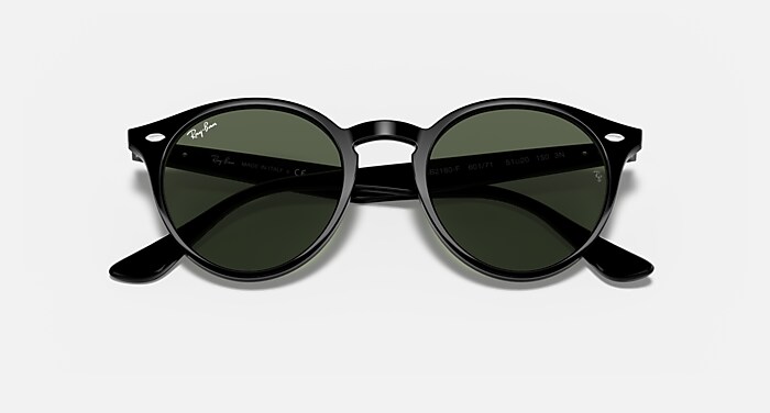 Ray-Ban RB 2180-F ブラックサングラス RB2180 Sunglasses in Black and Green Classic - RB2180F | Ray-Ban® US