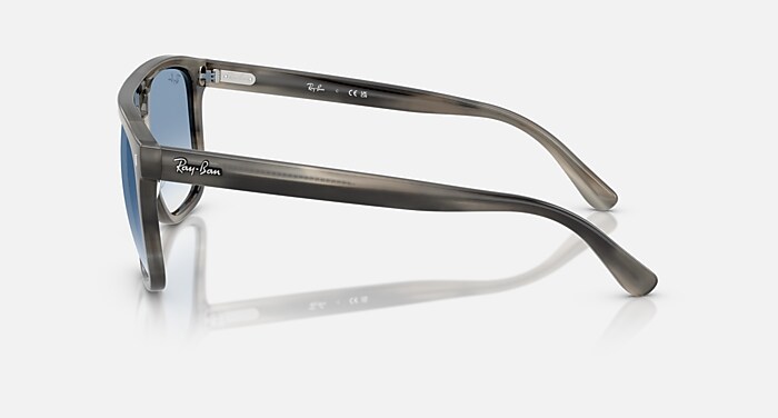 RB2213 Sunglasses in Grey Havana and Clear Gradient Blue (55-20