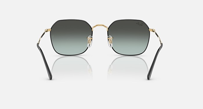 Ray,Banサングラス JIM Sunglasses in Black On Arista and Blue Vintage Gradient Black