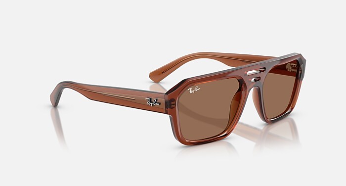 CORRIGAN BIO-BASED FALL LIMITED Sunglasses in Transparent Brown