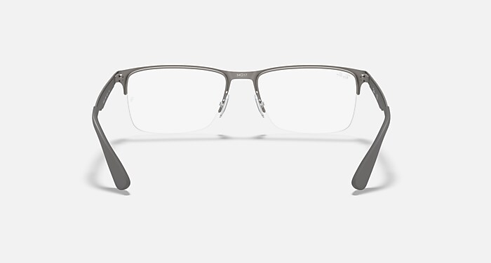 RB6335 OPTICS ポラライズド（偏光） メガネ ガンメタル と クリア (54