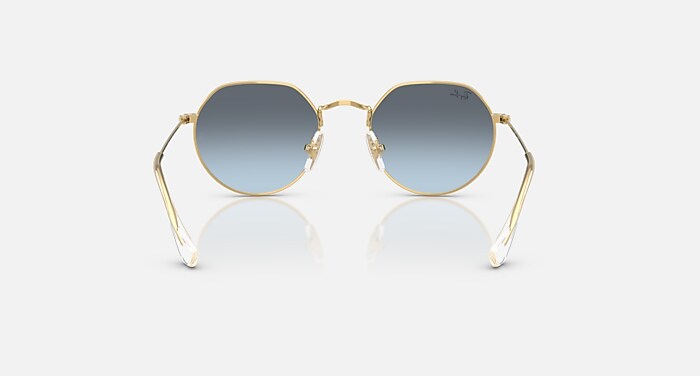 JACK KIDS Sunglasses in Arista Gold and Blue Gradient Grey (47-19