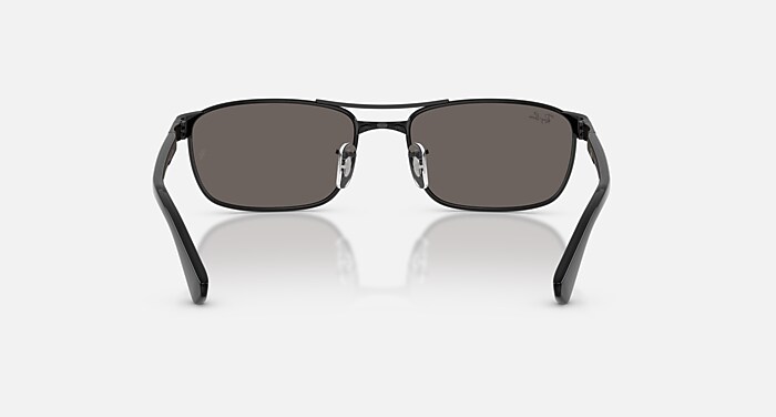 RB3778 Sunglasses in Black and Dark Grey (57-18) - RB3778 | Ray