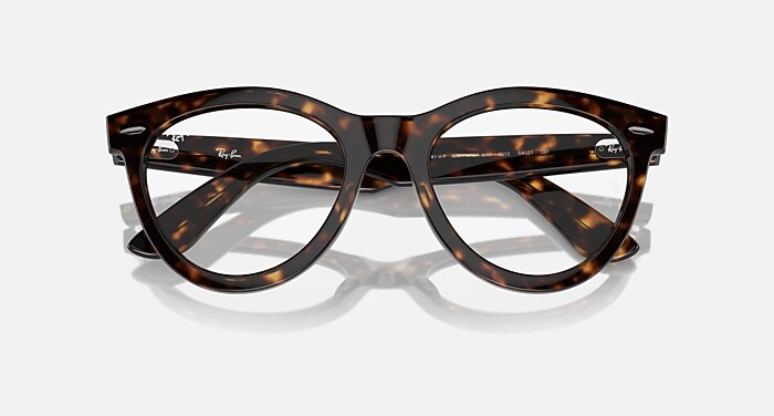 WAYFARER WAY OPTICS Eyeglasses with Havana and Clear (51-21
