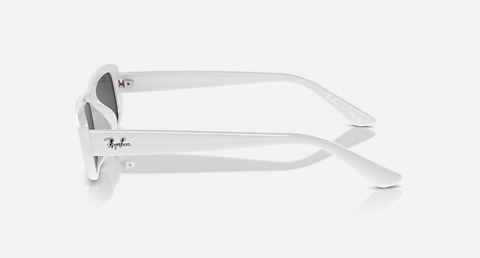RB4436D BIO-BASED Sunglasses in White and Gris oscuro (55-16