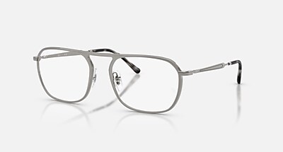 RB6548 OPTICS メガネ ブラック と クリア (55-19) - RB6548