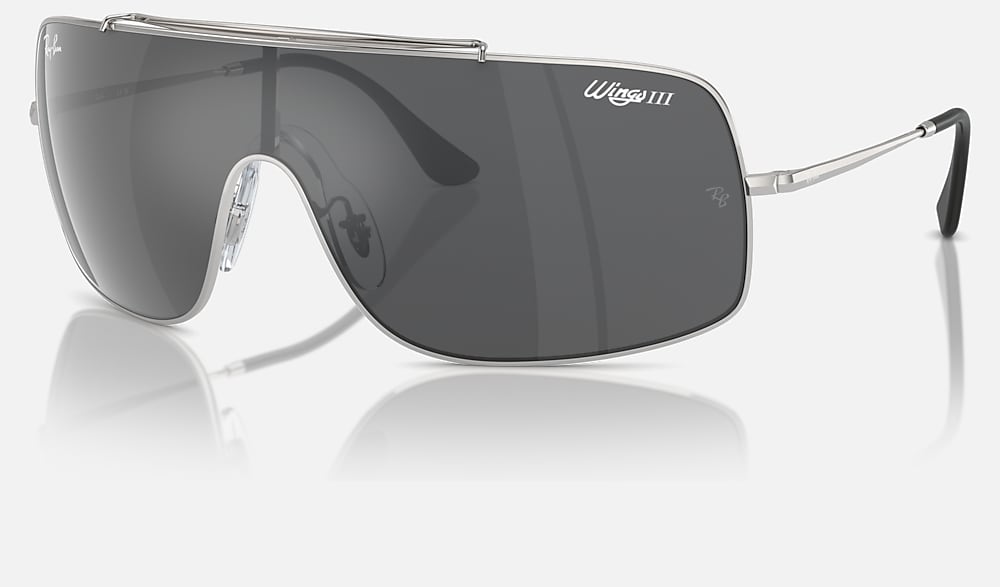 Ray-Ban Wings （レイバンウィングス）サングラスビンテージレア希少 レイバン公式ストア】 Ray-Ban® WINGS III サングラス | シルバー X