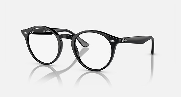 RB2180 TRANSITIONS® Sunglasses in Black and Clear/Blue (49-21