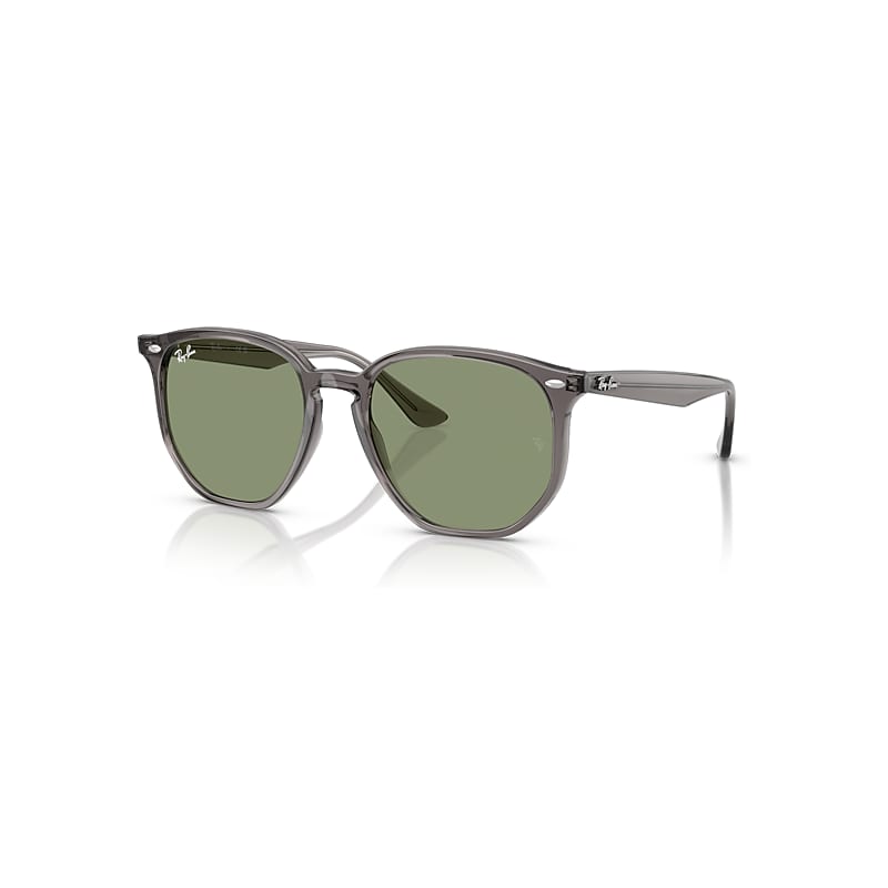 Ray-Ban  Lunettes De Soleil - Monture Gris Opaline Verres Vert 54-19, RB4306
