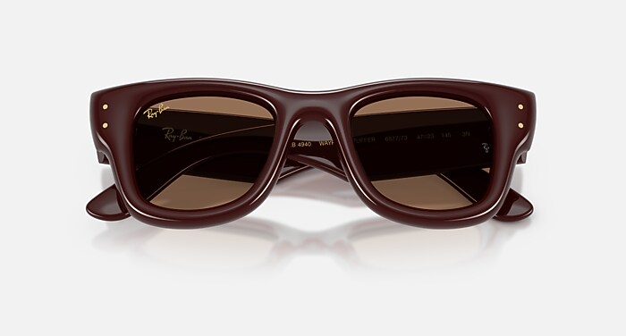 WAYFARER PUFFER サングラス ダークブラウン と ダークブラウン (50-23