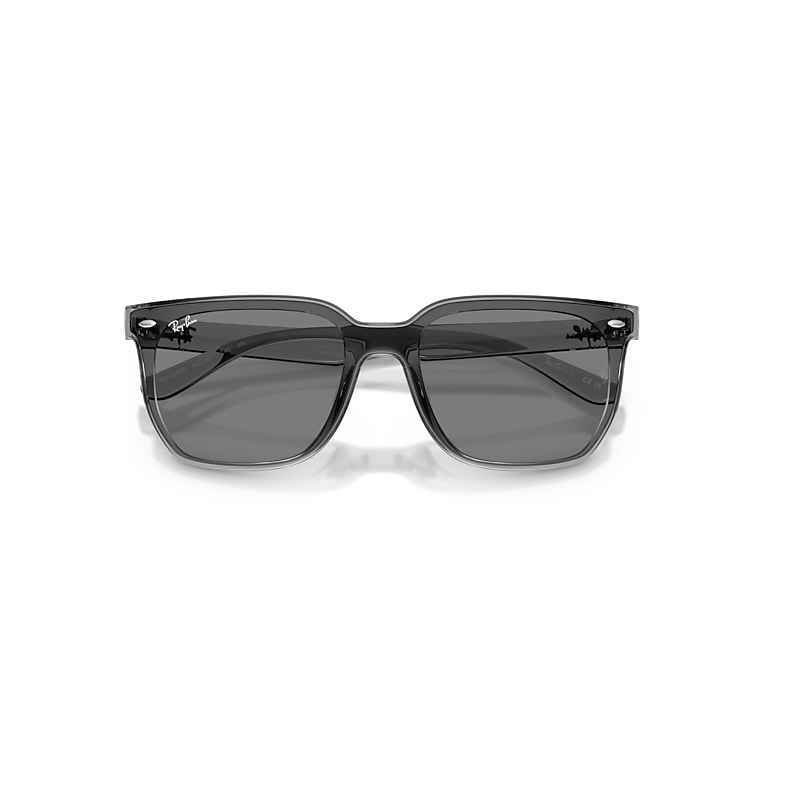 RB4466D Sunglasses in Transparent Grey and Dark Grey (0-147
