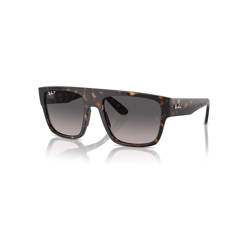 Ray-Ban Sunglasses  Drifter - Havana Frame Grey Lenses Polarized 57-20, RB0360S