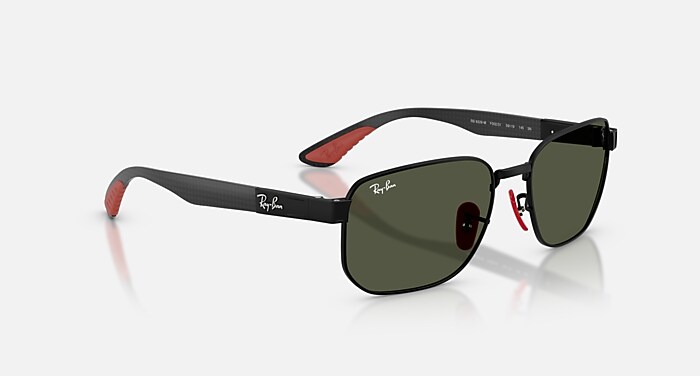 RB8329M SCUDERIA FERARRI COLLECTION Sunglasses in Matte Black and