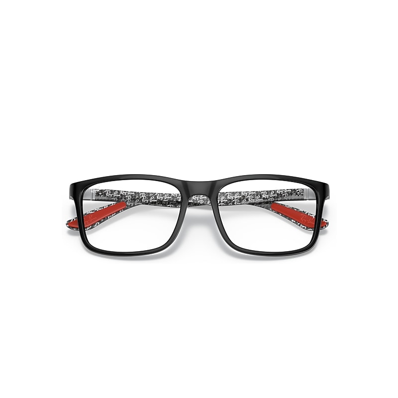 Ray-Ban Rb8908 Optics Optical Black Frame Clear Lenses Polarized 53-18