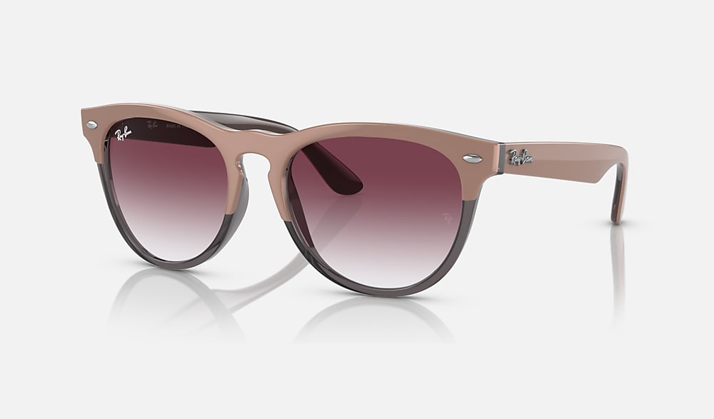 レイバン公式ストア】 Ray-Ban® IRIS サングラス | 透明グレー上に
