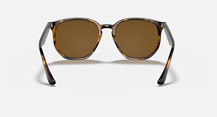Ray-Ban RB4306 サングラス ブラウン ケース・クロス付き 美品 RB4306 Polarized Sunglasses in Light Havana and Brown Polarized