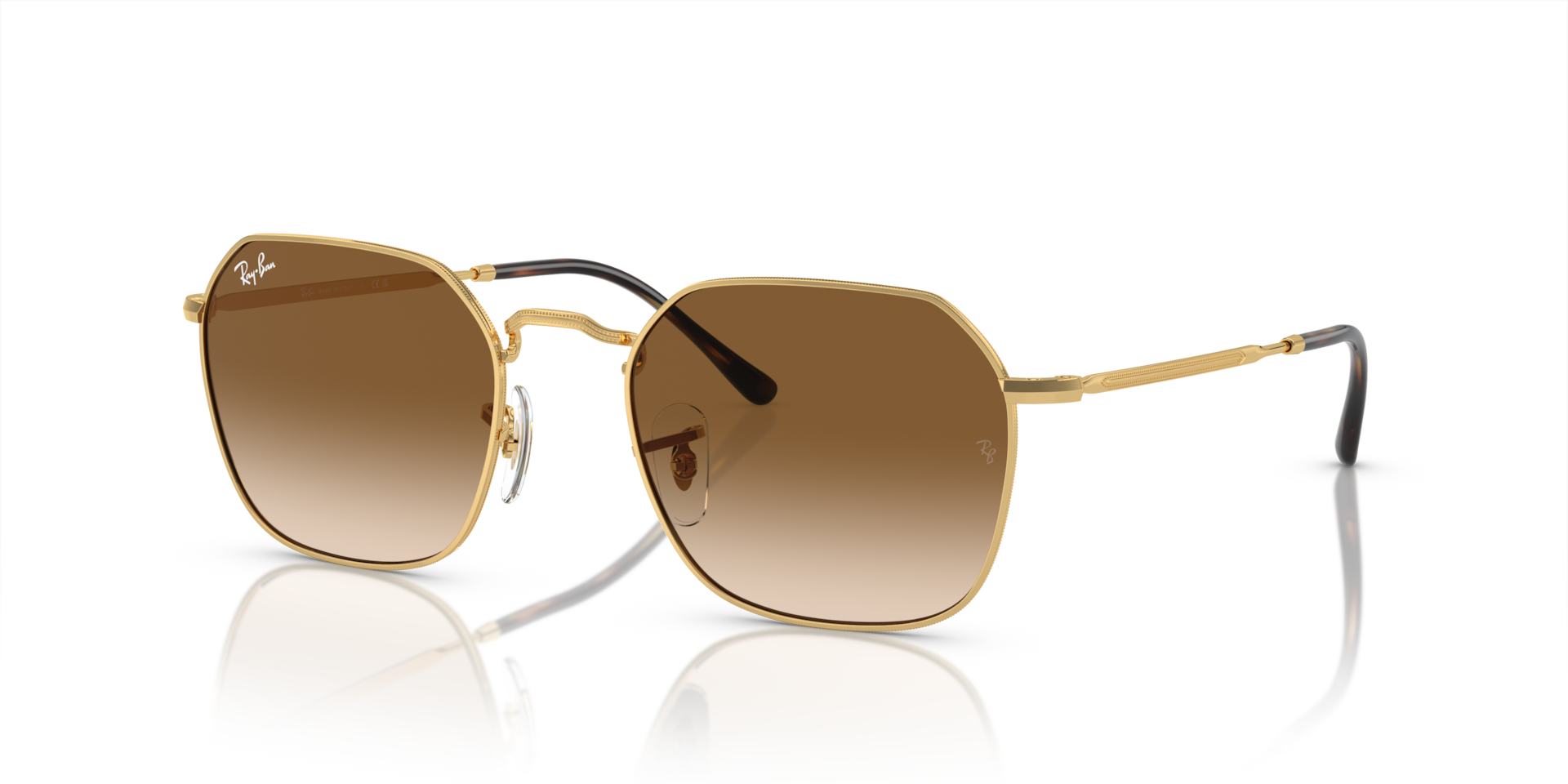 JIM Sunglasses in Arista Gold and Light Brown - RB3694 | Ray-Ban® US