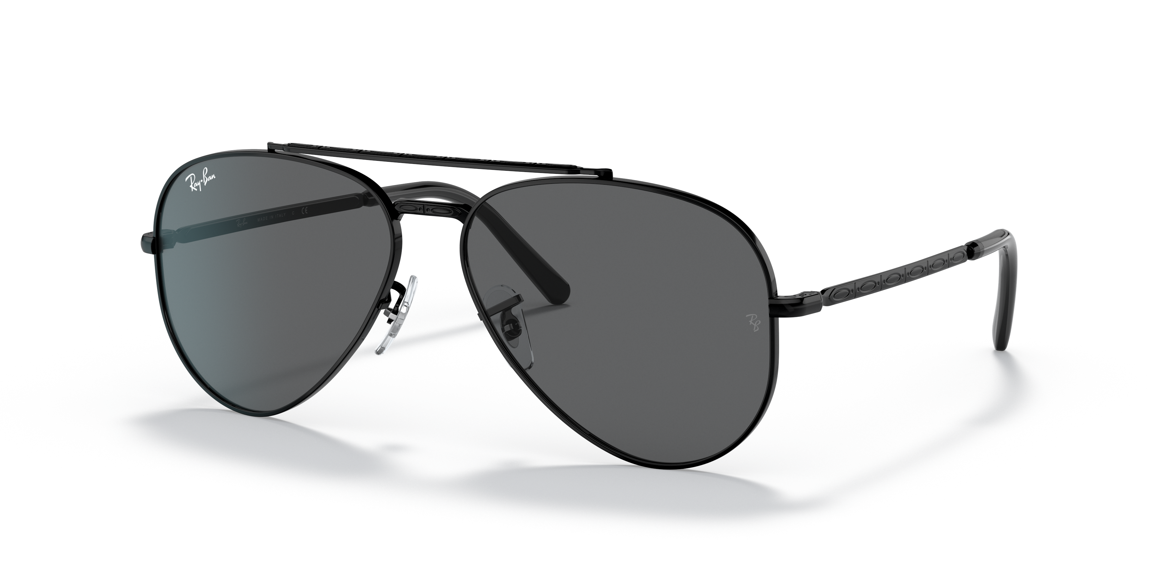 NEW AVIATOR Sunglasses in Black and Dark Grey - RB3625 | Ray-Ban® US