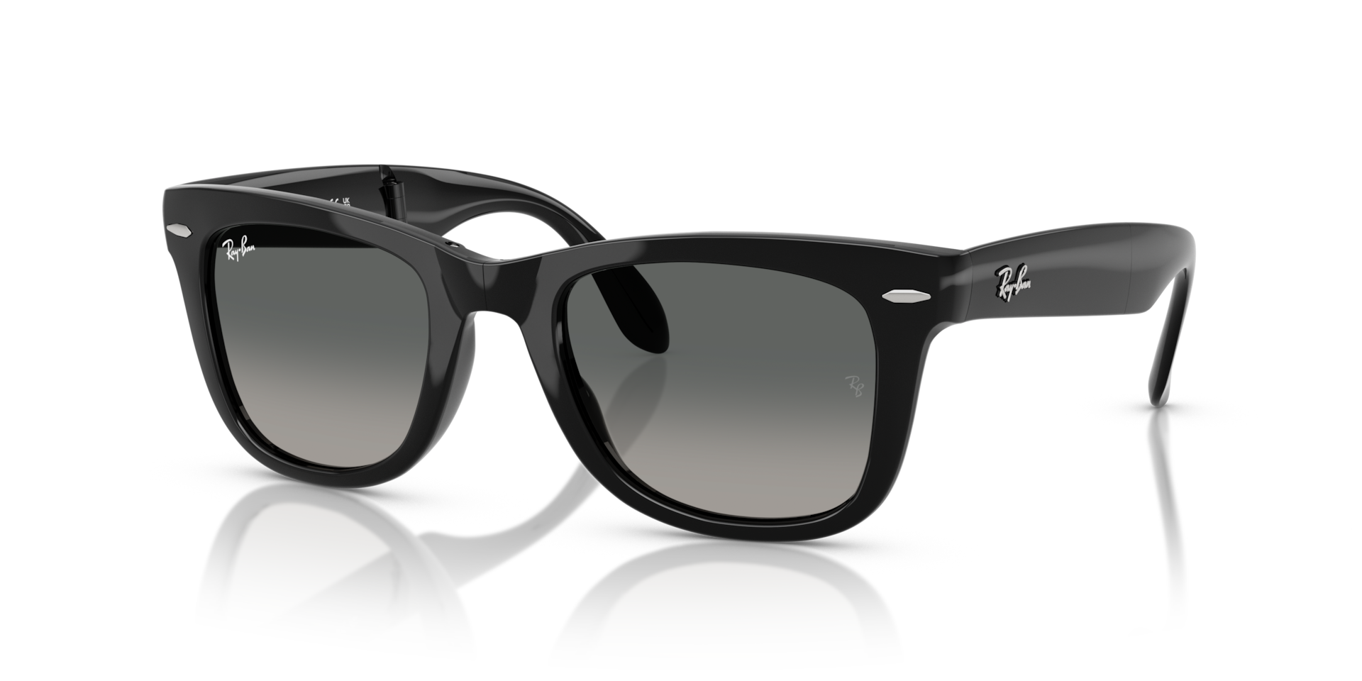 WAYFARER FOLDING CLASSIC X THE ONES Sunglasses in Black and