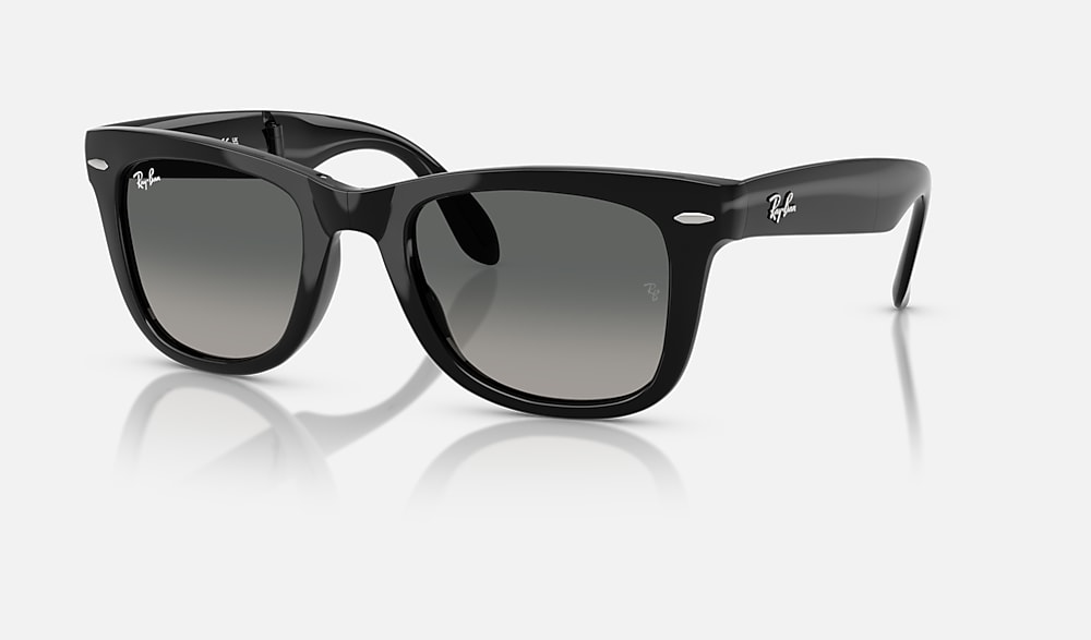 WAYFARER FOLDING CLASSIC X THE ONES Sunglasses in Black and