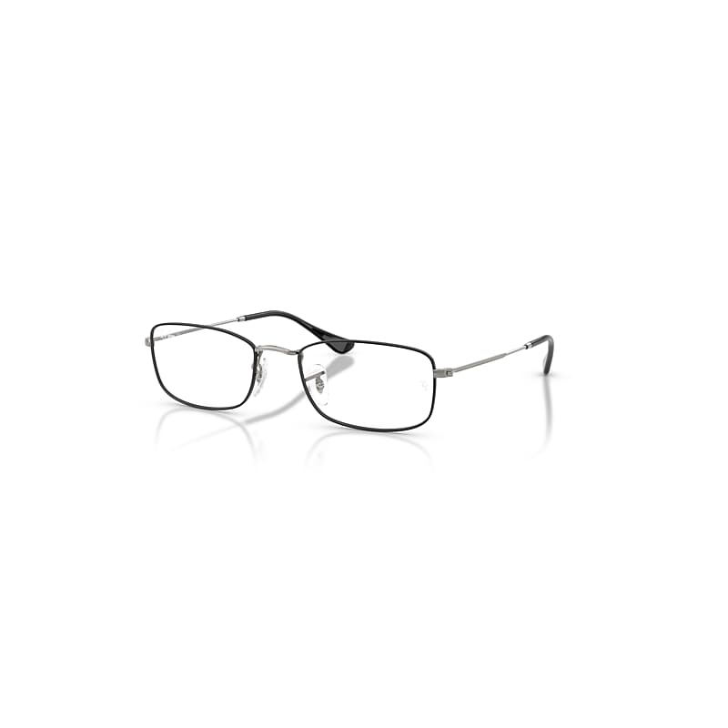 Ray-Ban Eyeglasses   Optics - Gunmetal Frame Clear Lenses Polarized 53-20, RB6647