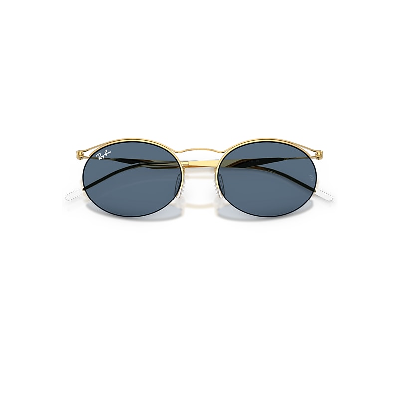Ray-Ban Rb8551 Sunglasses Arista Frame Blue Lenses 54-19