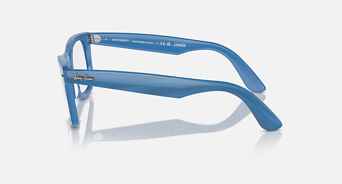 ORIGINAL WAYFARER OPTICS CHANGE Eyeglasses with Photo Striped Blue