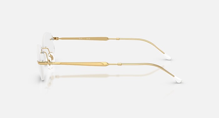RB3767V OPTICS Eyeglasses with Arista Gold and Clear (50-18
