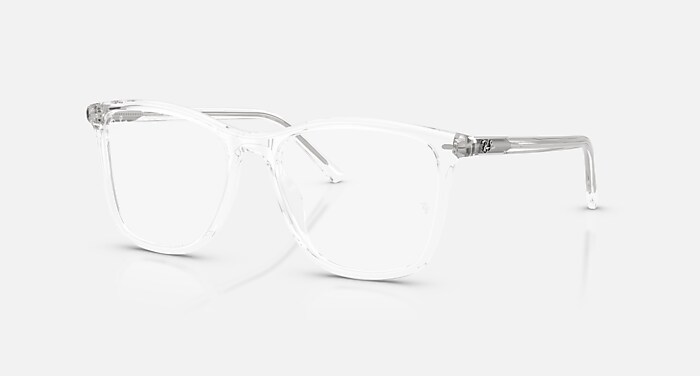 RB5455 OPTICS Eyeglasses with Transparent and Bio Demo Lens (52-17