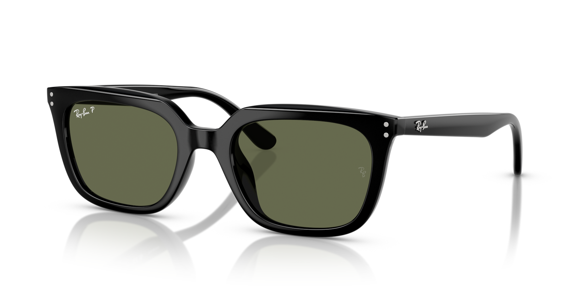 Ray-Ban　レイバンサングラス※ORB4439D　極美品 RB4439D Sunglasses in Black and Dark Green Polarized - RB4439D