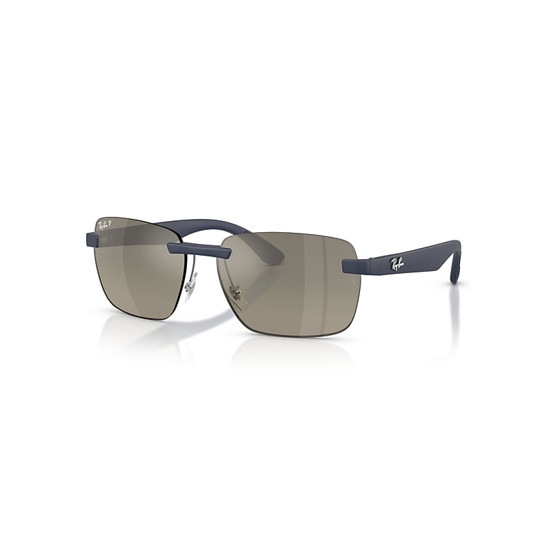 Ray-Ban , Sunglasses, Unisex, Blue, 62 Mm, Polarized Ultra Lenses Sunglasses - Image 5