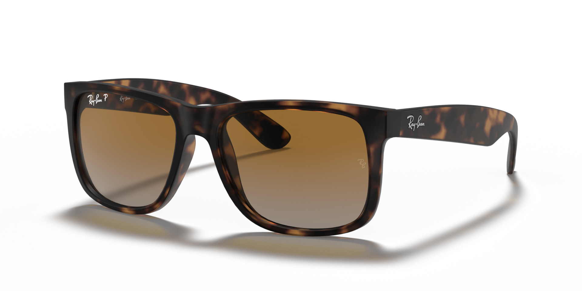 Ray-Ban Justin Classic Lunettes De Soleil - Monture Havana Verres Brun 54-16 polariss 187 €