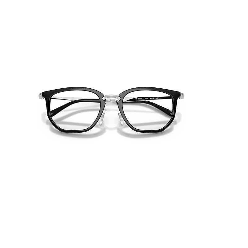 Ray-Ban Rb9085v Optics Kids Optical Silver Frame Clear Lenses Polarized 44-18