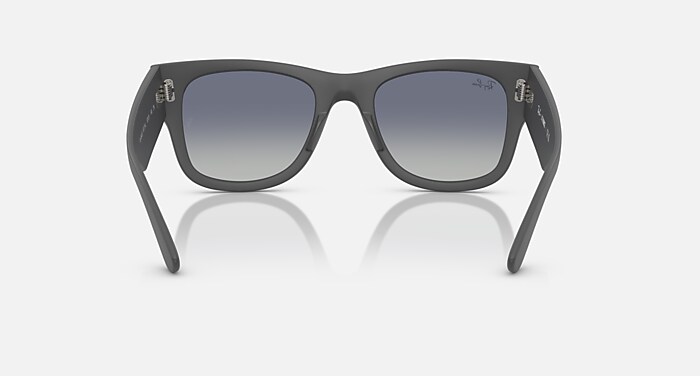 MEGA WAYFARER LITEFORCE Sunglasses in Sand Gray and Grey Gradient