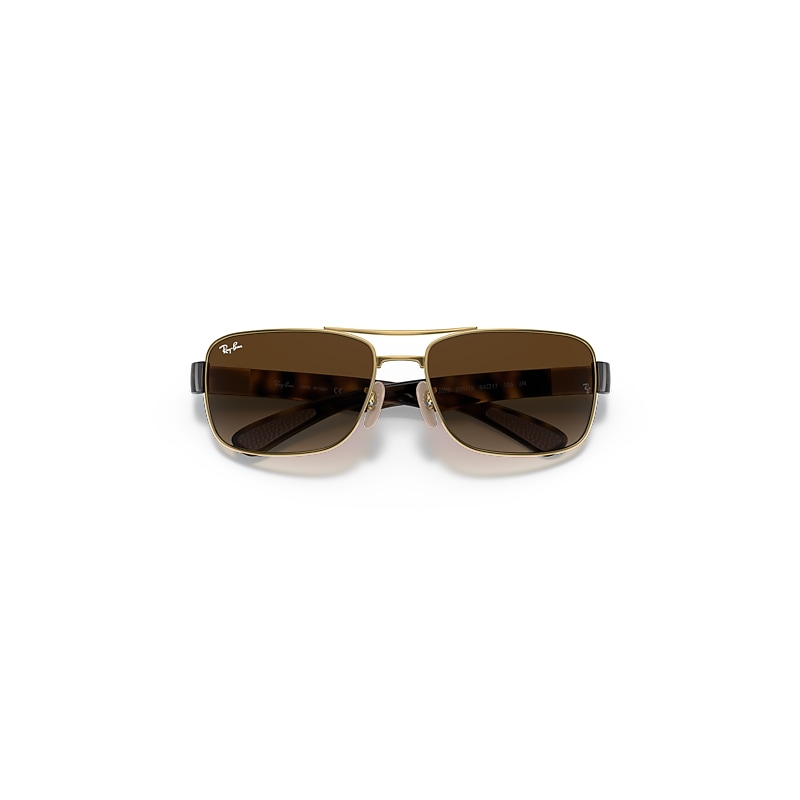 RB3522 Sunglasses in Arista Gold and Brown Gradient - RB3522 | Ray