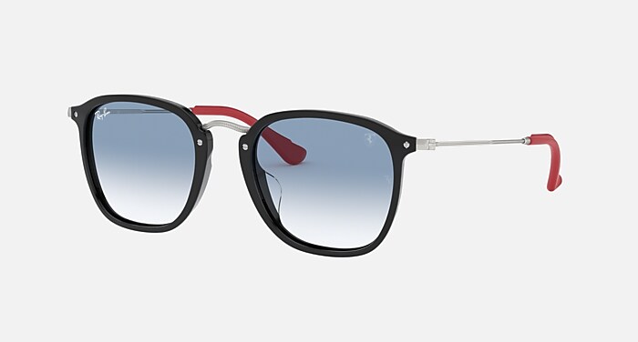 RB2448MF SCUDERIA FERRARI COLLECTION Sunglasses in Black and Light