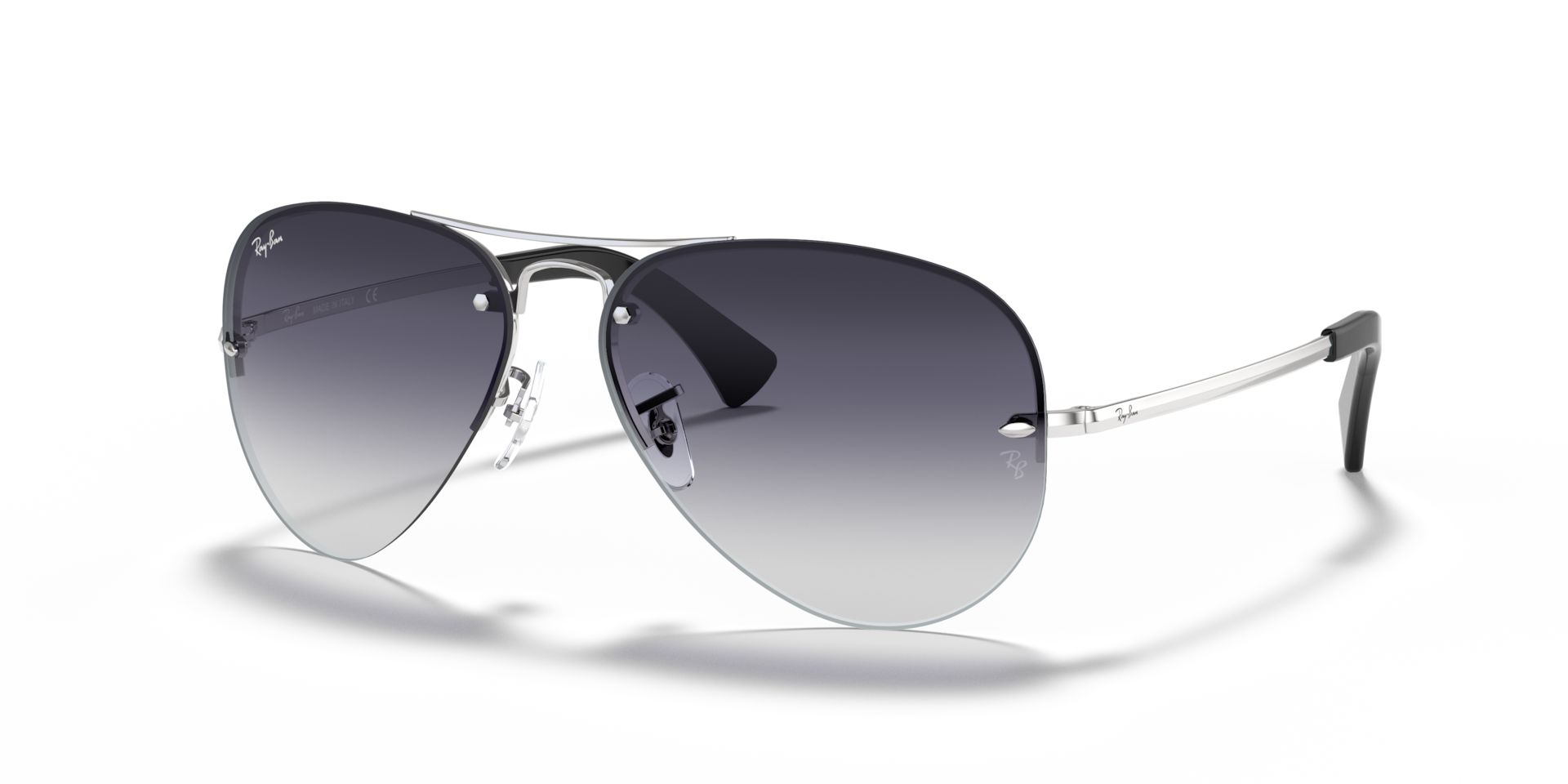 RB3449 Sunglasses in Silver and Grey Gradient - RB3449 | Ray-Ban® US