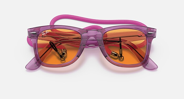 ORIGINAL WAYFARER COLORBLOCK サングラス トランスペアレント