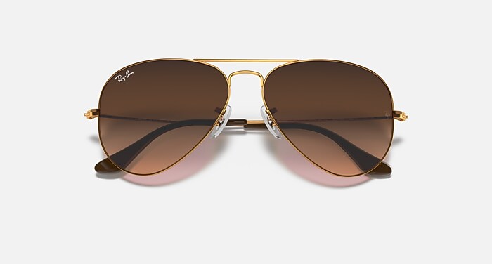 レイバン公式ストア】 Ray-Ban® AVIATOR GRADIENT サングラス | ライト 