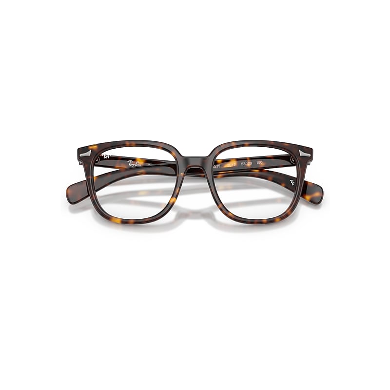 Ray-Ban Brunel II Optics Optical Havana Frame Transparent Lenses Polarized 51-20
