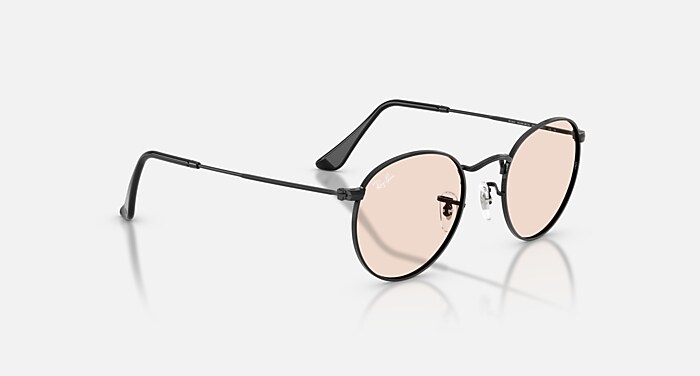 レイバン公式ストア】 Ray-Ban® ROUND METAL サングラス | ブラック X