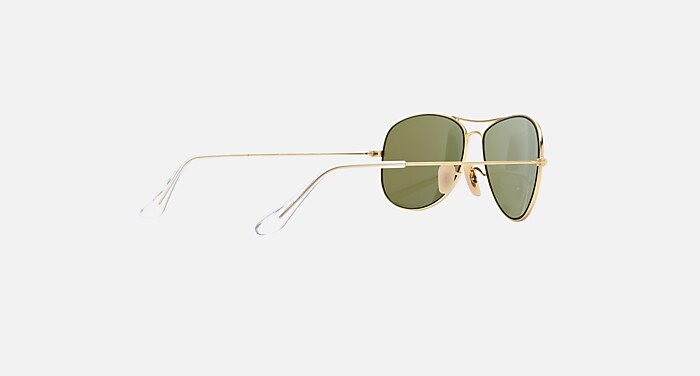 COCKPIT Sunglasses in Gold and Blue Flash (56-14) - RB3362 | Ray