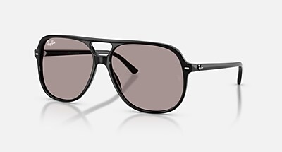 BILL SUMMER CAPSULE サングラス ブラック と バイオレット (60-14