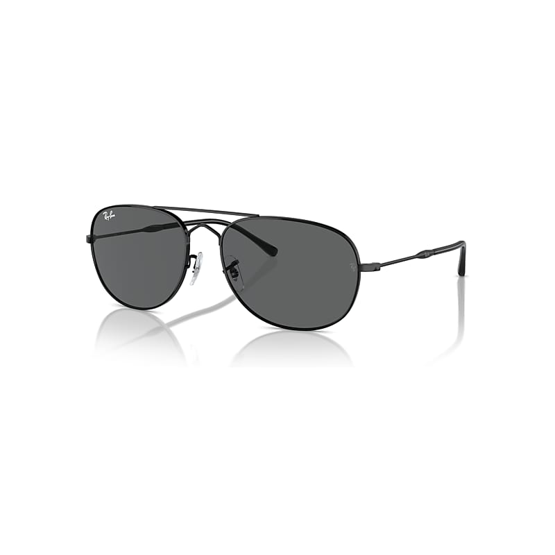 Ray-Ban Sunglasses  Bain Bridge - Black Frame Grey Lenses 57-17, RB3735