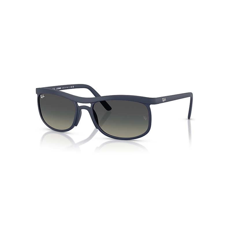 Ray-Ban Unisex Sunglass RB4452 Liteforce - Frame color: Sand Dark Blue, Lens color: Gradient Grey - Image 3