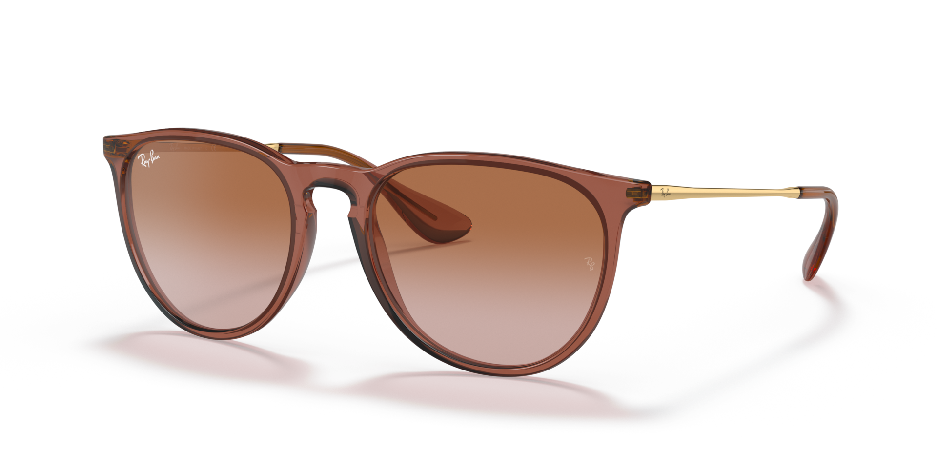 Ray-Ban Erika Classic Lunettes De Soleil - Monture Brun Verres Brun 54-18 118 €
